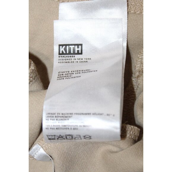 KITH Pique Essex Henley Popover Beige Canvas 2022 MINT Size Medium - Picture 5 of 9